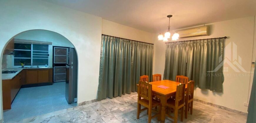 Fully Furnished 3 Bedroom Home in Soi Khaonoi