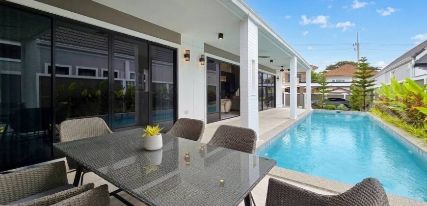 Nordic Pool Villa Near Mabprachan Lake Pattaya