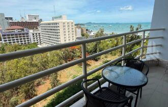 Beachfront Sea View Condo Near Central Pattaya Mall
