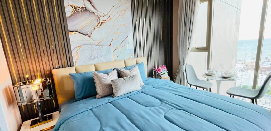 High Floor Sea View Studio for Rent in Jomtien