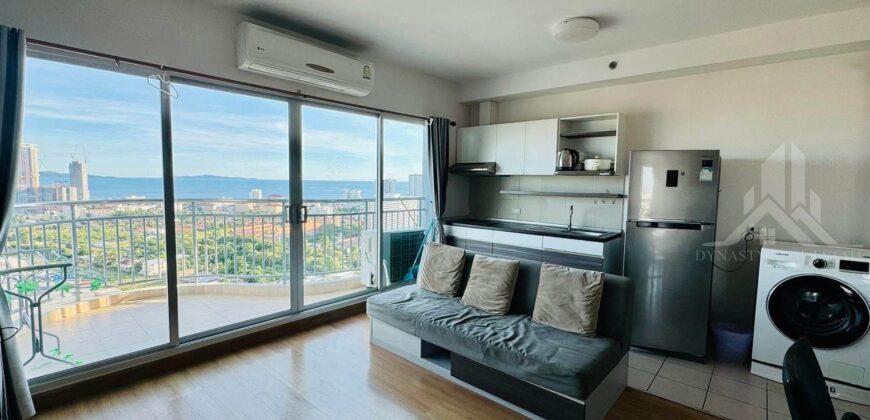 Sea View 2BR High Floor Condo for Rent in Pattaya