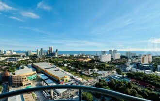Sea View 2BR High Floor Condo for Rent in Pattaya