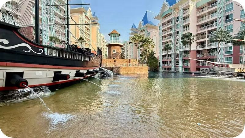 Grande caribbean pattaya 1br for rent, city view