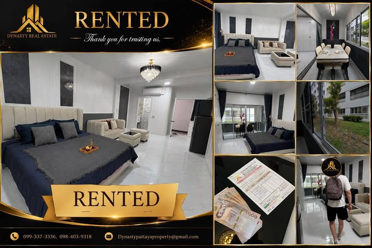 Jomtien Condo Rented Fast at Baan Suan Lalana