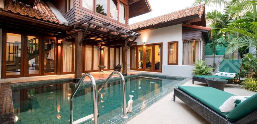 Luxury Pool Villa for Rent in Pattaya Near Beach