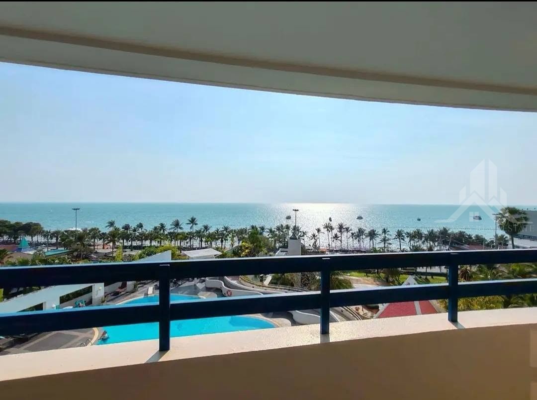 Spacious sea view condo for rent in jomtien