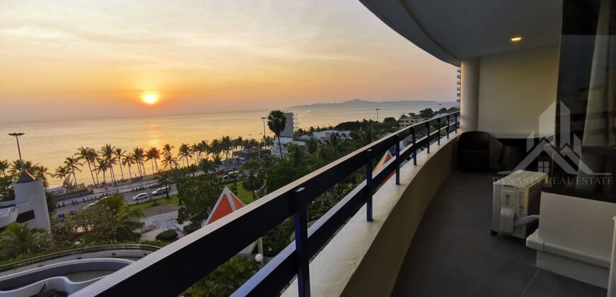 Spacious Sea View Condo for Rent in Jomtien