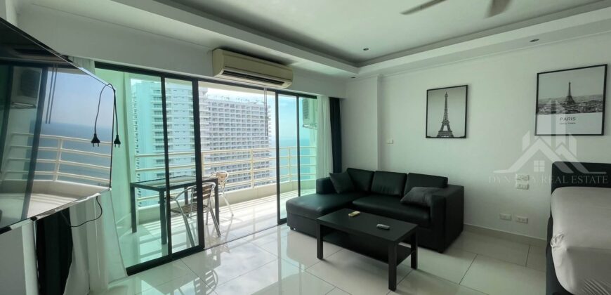Spacious View Talay 5C Studio for Rent in Jomtien