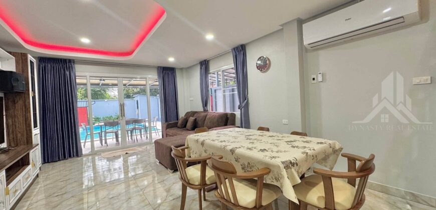Detached House for Rent in Pattaya, 4 Beds