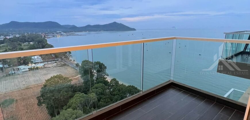 Beachfront Sea View Condo for Rent in Bangsaray