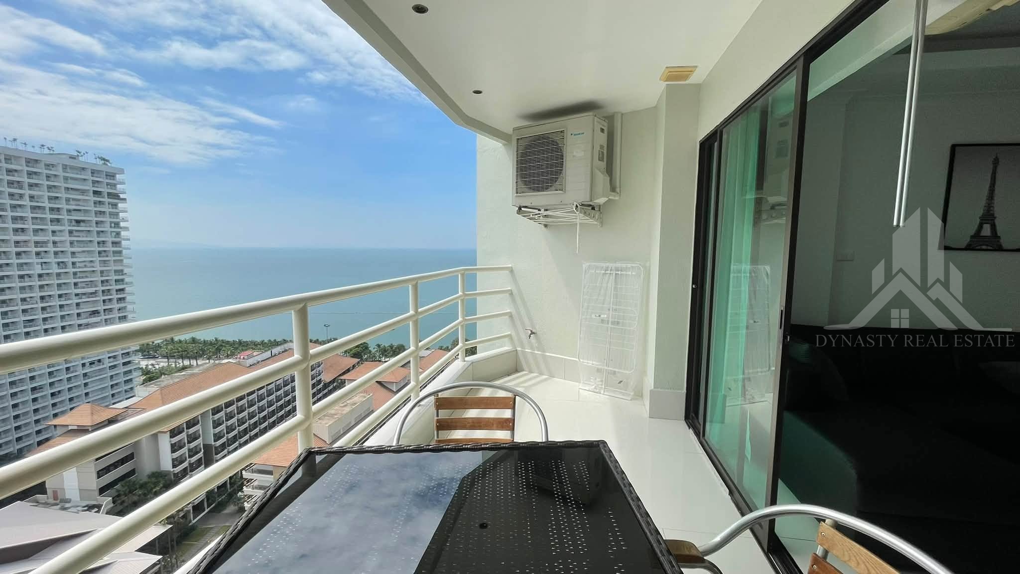 Spacious view talay 5c studio for rent in jomtien