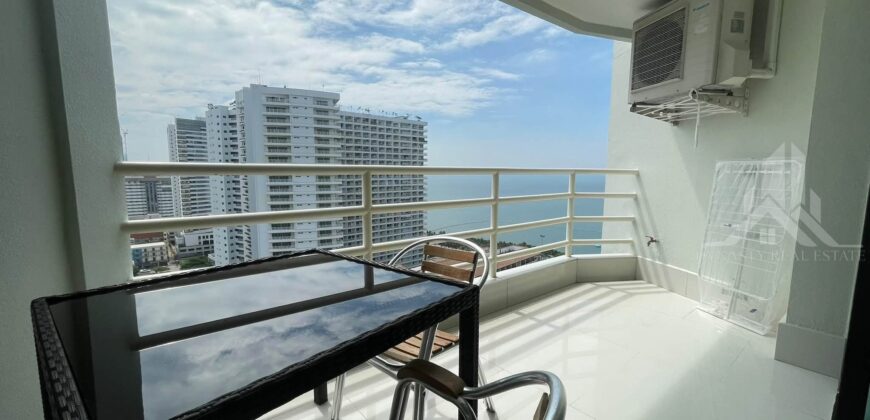 Spacious View Talay 5C Studio for Rent in Jomtien