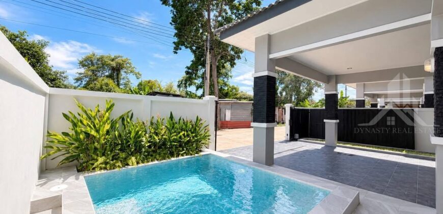 Huai Yai Brand-New 3-Bedroom Pool Villa For Sale | Owner Financing Available