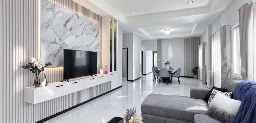 Huai Yai Brand-New 3-Bedroom Pool Villa For Sale | Owner Financing Available