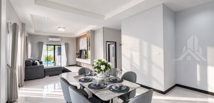Huai Yai Brand-New 3-Bedroom Pool Villa For Sale | Owner Financing Available