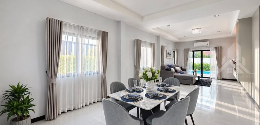 Huai Yai Brand-New 3-Bedroom Pool Villa For Sale | Owner Financing Available