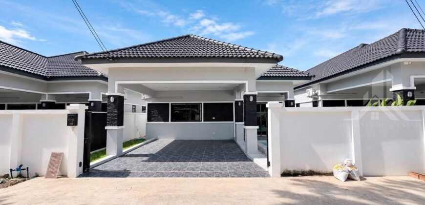 Huai Yai Brand-New 3-Bedroom Pool Villa For Sale | Owner Financing Available