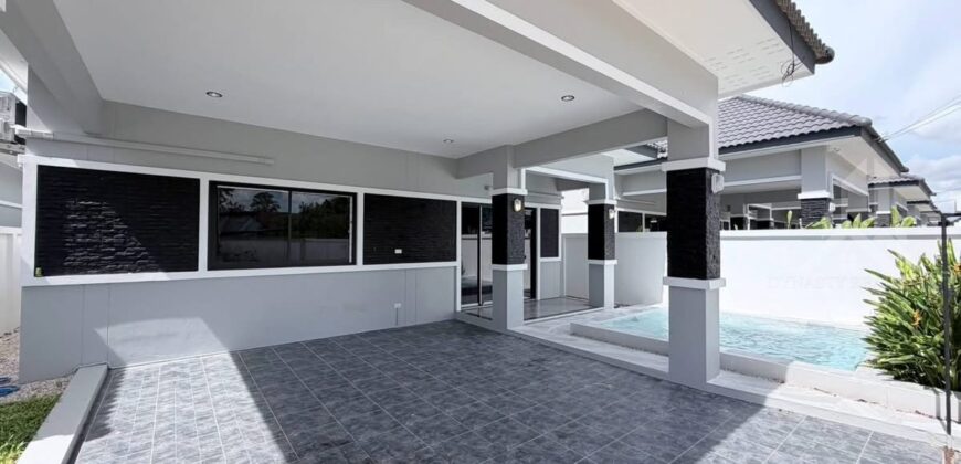 Huai Yai Brand-New 3-Bedroom Pool Villa For Sale | Owner Financing Available
