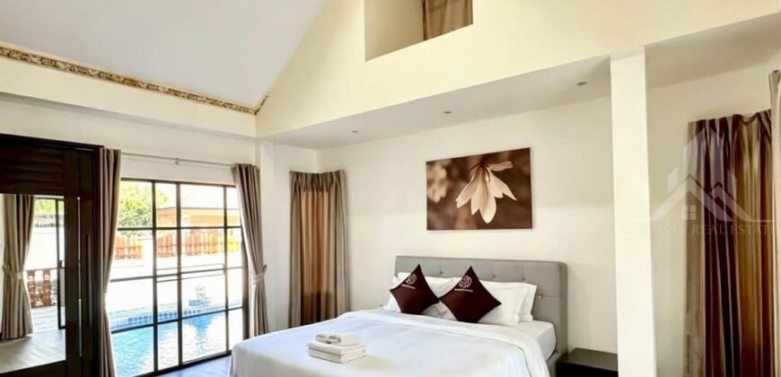 Pattaya Greenville Village 3-Bedroom House For Rent | Soi Siam Country Club