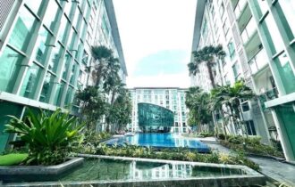 City Center Residence Studio Condo For Rent | 8th Floor, City View