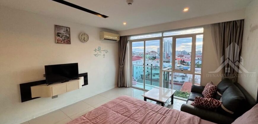 City Center Residence Studio Condo For Rent | 8th Floor, City View