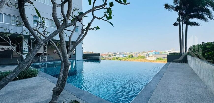 Lumpini Ville Naklua – Wongamat 1-Bedroom Condo For Sale | 8th Floor, Foreign Quota