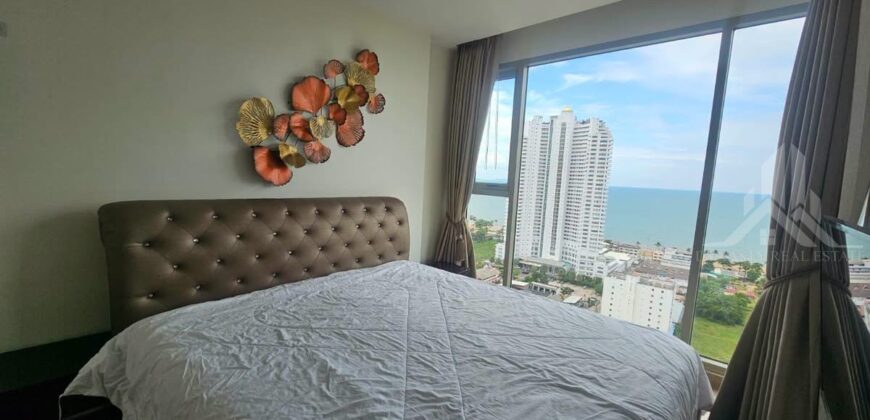 The Riviera Jomtien – High Floor Sea View 1BR For Rent