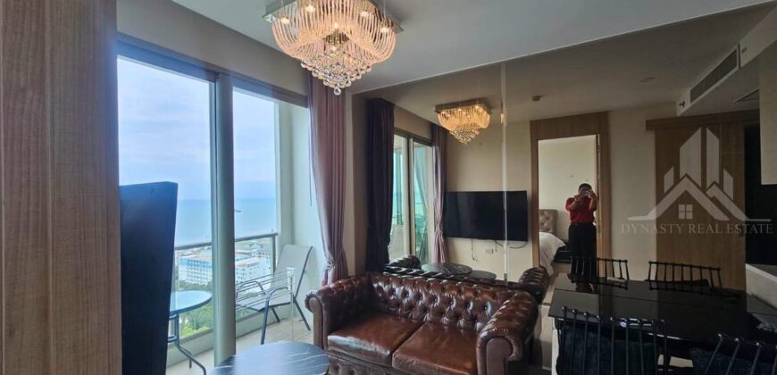 The Riviera Jomtien – High Floor Sea View 1BR For Rent