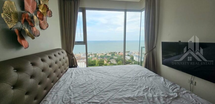 The Riviera Jomtien – High Floor Sea View 1BR For Rent