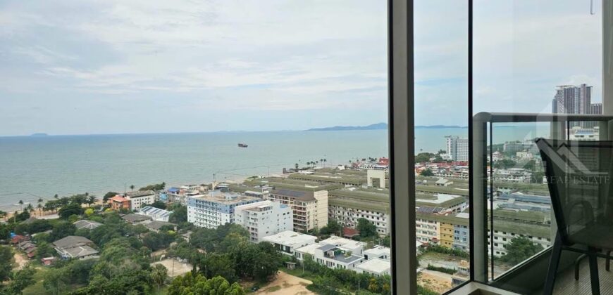 The Riviera Jomtien – High Floor Sea View 1BR For Rent