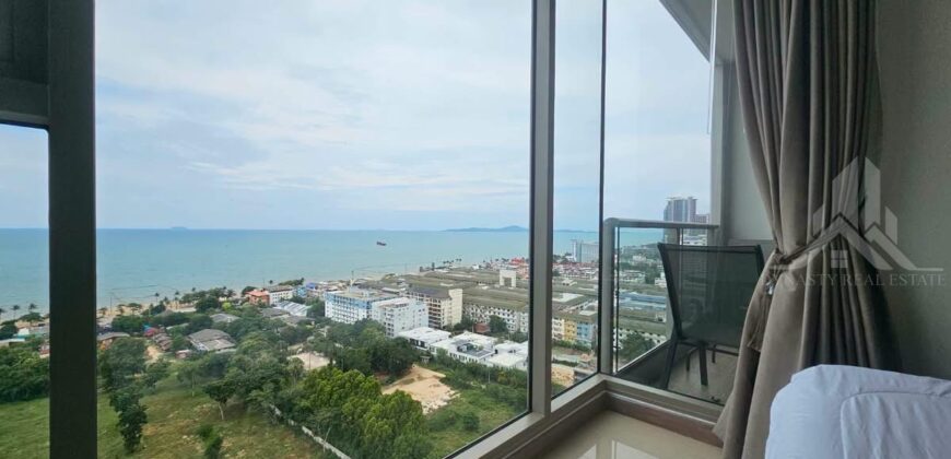 The Riviera Jomtien – High Floor Sea View 1BR For Rent