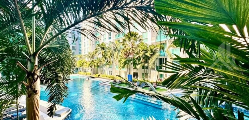City Center Residence 2-Bedroom Pool View Condo For Rent | Central Pattaya
