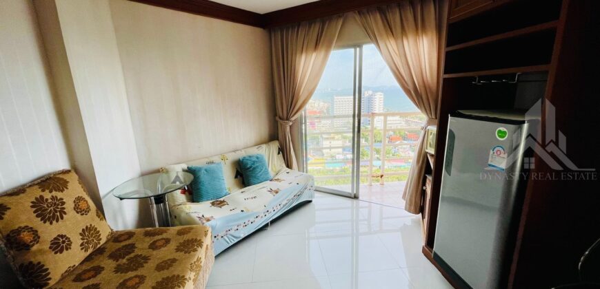 Jomtien Beach Condo S1 for Rent – Studio, Sea View