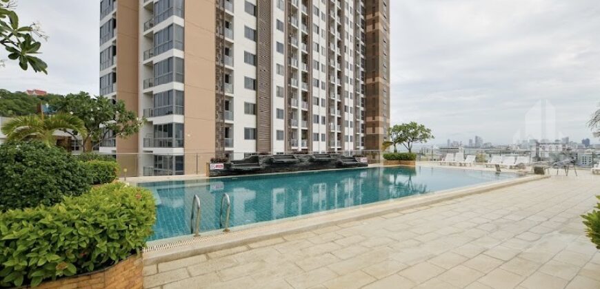 2-Bedroom Condo at Hyde Park 2, Pattaya – For Rent