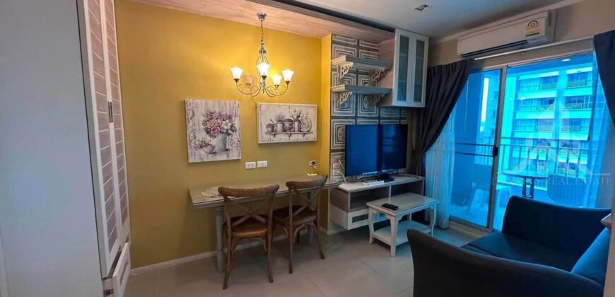 Lumpini Park Beach Jomtien 1-Bedroom Condo For Rent | 12th Floor