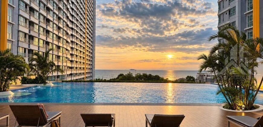 Lumpini Park Beach Jomtien Sea View Corner Condo For Sale | 26th Floor, Foreign Quota