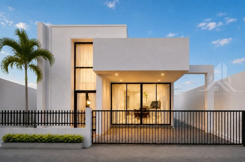Modern single house for rent in pattaya