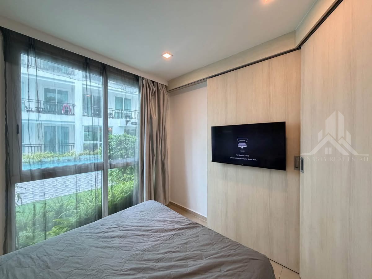 Olympus city garden 1-bed condo for rent in pattaya – fully furnished