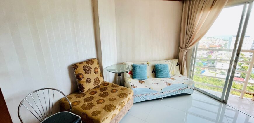 Jomtien Beach Condo S1 for Rent – Studio, Sea View