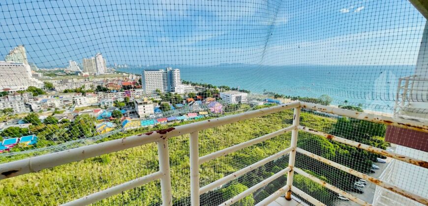 Jomtien Beach Condo S1 for Rent – Studio, Sea View