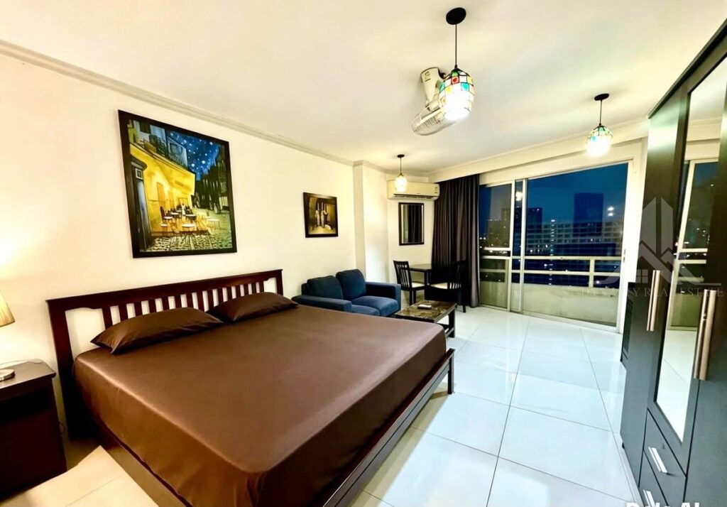 Sea View Condo 1 For Rent In Jomtien - Studio, City View For Sale In Pattaya Sea view condo 1 for rent