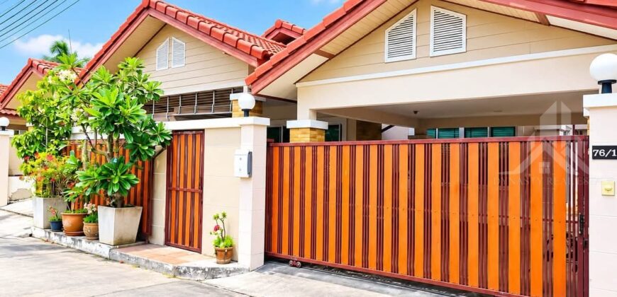 The Bliss Huay Yai 2-Bed House in Village for Rent – Pet Friendly
