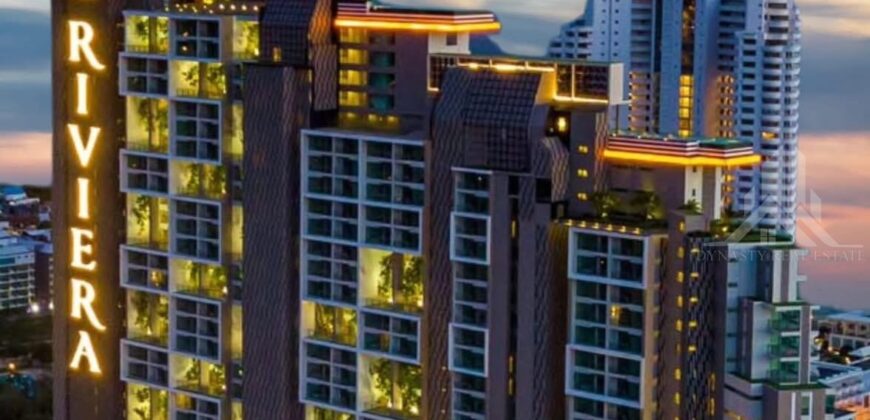 The Riviera Jomtien 1-Bed Condo for Sale & Rent – Fully Furnished
