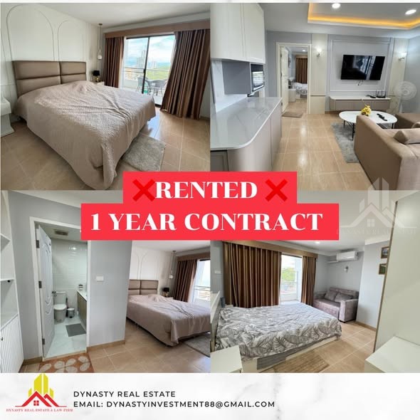 1 year contract at pattaya hill – rented by dynasty real estate pattaya