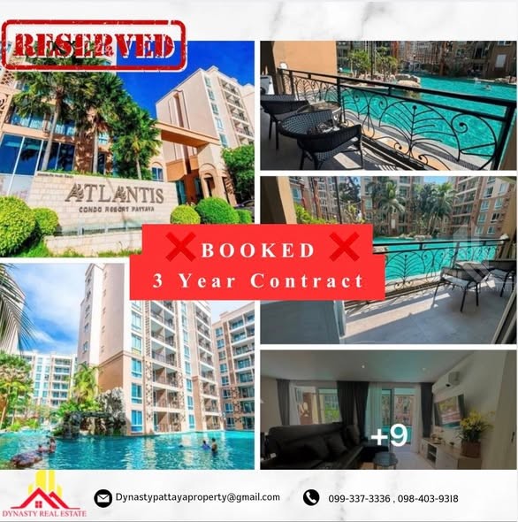 Atlantis condo resort pattaya – booked by dynasty real estate pattaya
