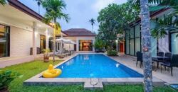 Baan Anda 5-Bed Pool Villa for Rent, Thung Klom-Tan Man, Pattaya
