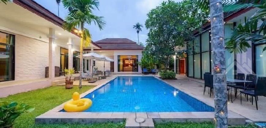 Baan Anda 5-Bed Pool Villa for Rent, Thung Klom-Tan Man, Pattaya