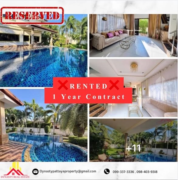 Baan dusit pattaya – rented by dynasty real estate pattaya