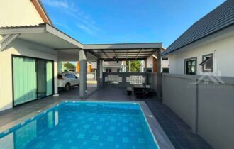 Baan Pannsook 3 Pool Villa for Rent, Bang Lamung Soi 19 – 3 Bedrooms