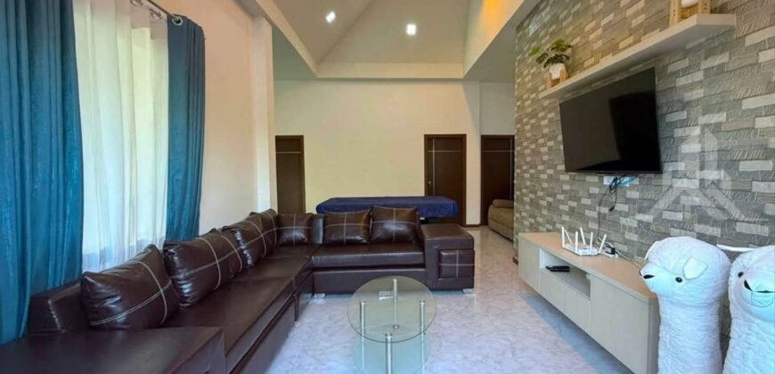 Baan Pannsook 3 Pool Villa for Rent, Bang Lamung Soi 19 – 3 Bedrooms